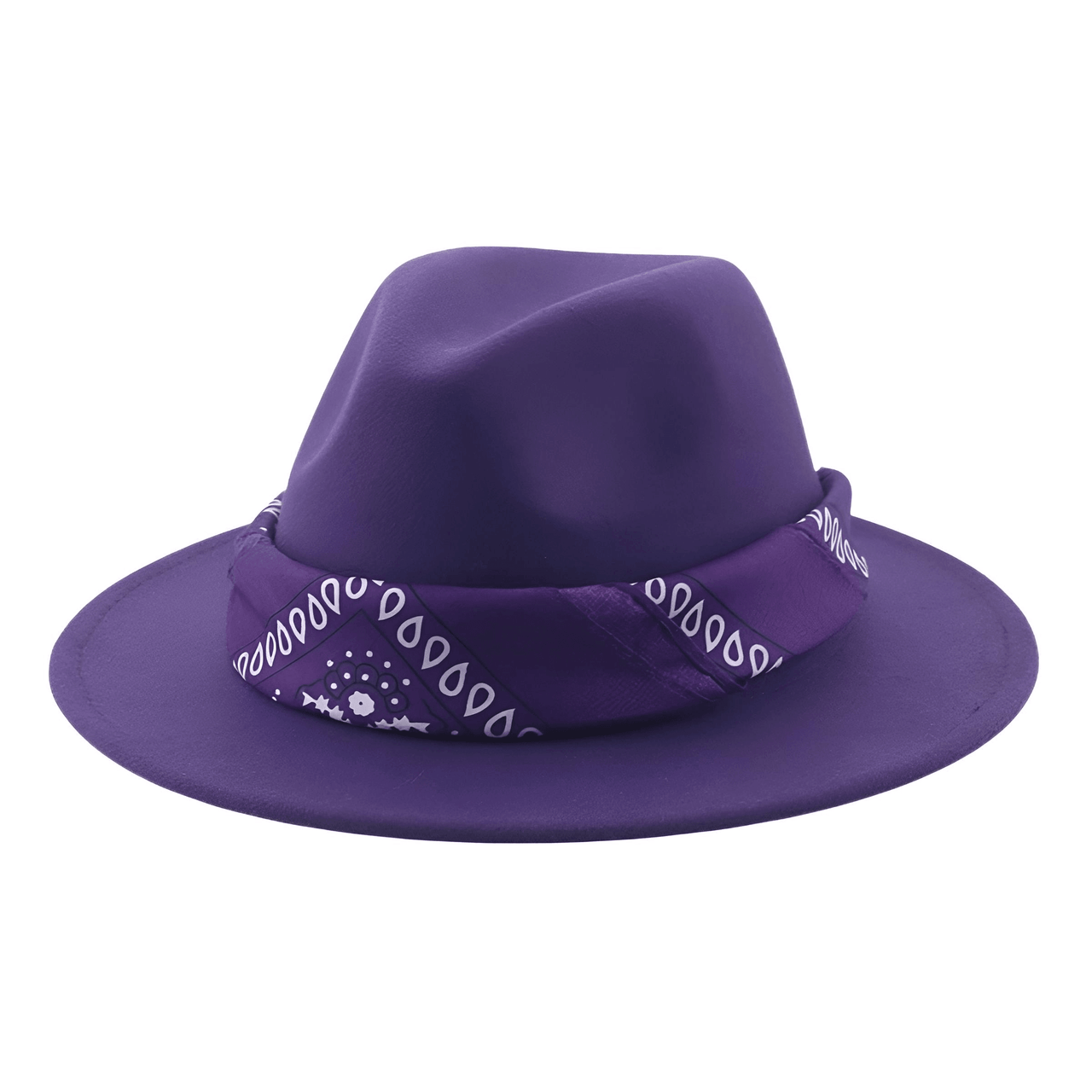 Fedora Hat With Decorative Bandana -, Hats , Drestiny , Army Green, Australia, Beige, Black, Blue, Boys, Brown, Camel, Canada, Dark Blue, Dark Green, Dark Grey, Dark Orange, Deep Pink, Fruit Green, Gender_Men, Gender_Women, Girls, Green, Grey, Hats, Lavender, Light Blue, Light Brown, Light Green, Light Pink, New Zealand, Orange, Peach Pink, Pink, Purple, Red, Sky Blue, United Kingdom, United States, White, Wine Red, Yellow , Drestiny , www.shopdrestiny.com