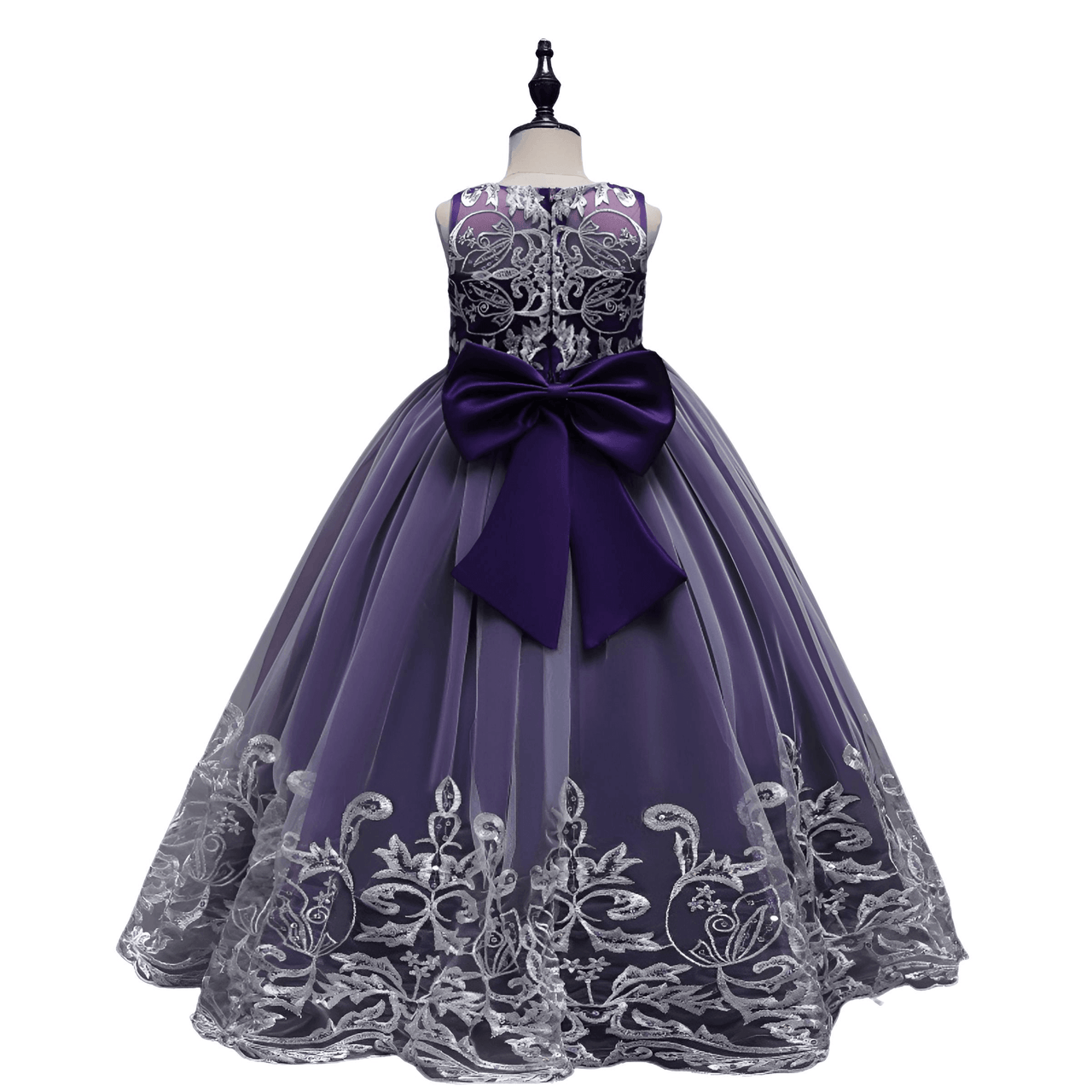 Formal Occasion Dress For Girls - With FREE Tiara, Gloves & Petticoat! -, Dress , Drestiny , 10T, 11T, 12T, 3T, 4T, 5T, 6T, 7T, 8T, 9T, Australia, Canada, Champagne, Dark Blue, Dark Green, Dark Red, Deep Pink, Dresses, Flower Girl Dresses, FR, Girls, Ivory, Light Blue, New Zealand, Pink, Purple, Sleeveless, TD, United Kingdom, United States , Drestiny , www.shopdrestiny.com