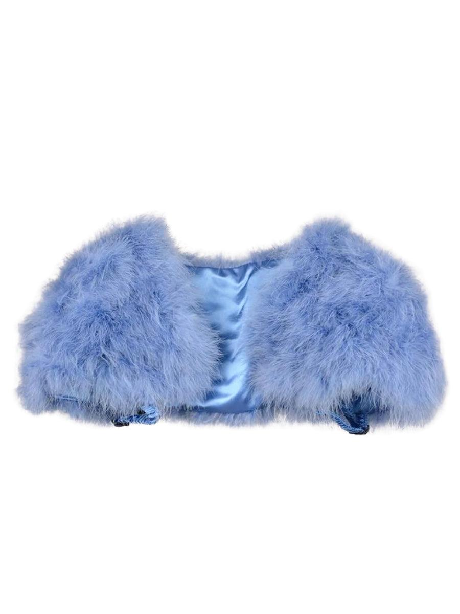 Genuine Ostrich Feather Fur Shawl Shrugs For Women -, Shrug , Drestiny , Australia, biege, Black, Canada, Deep Pink, FR, Grey, Light Blue, Navy, New Zealand, pale pink, Scarves, Shawls, Shrugs, United Kingdom, United States, White, Wine Red , Drestiny , www.shopdrestiny.com