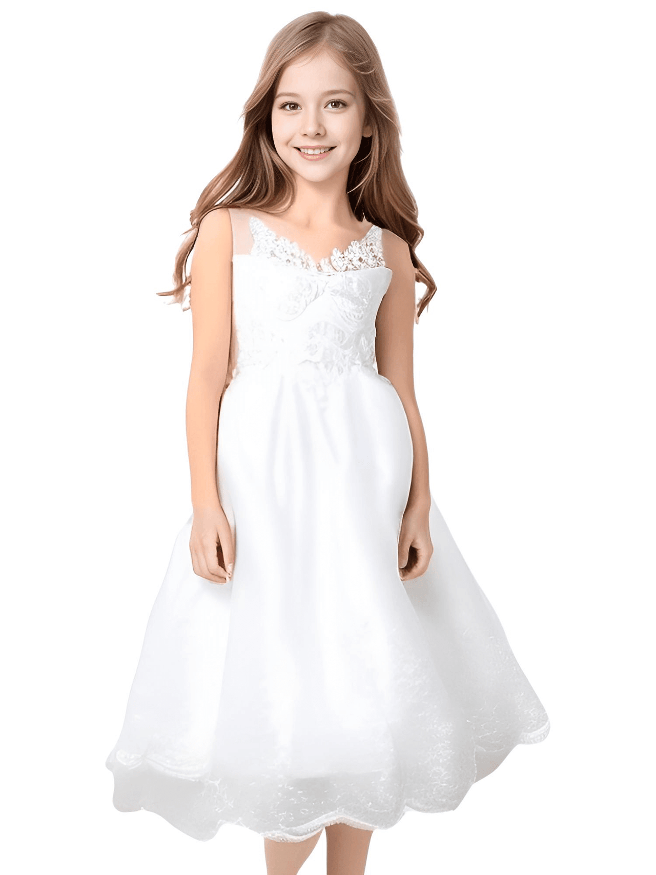 Sleeveless Party Dresses For Girls -, Dress , Drestiny , 10, 2T, 3T, 4, 5, 6, 7, 8, 9, Australia, Canada, Dark Blue, Dresses, Girls, Green, Lavender, Light Blue, Light Purple, Navy, New Zealand, Pink, Purple, Red, Sleeveless, TD, United Kingdom, United States , Drestiny , www.shopdrestiny.com