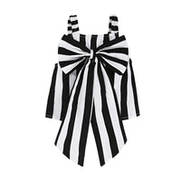 Thumbnail for Girl's Stripe Camisole Bow Top + White Hole Denim Like Pants Kids 2 Piece Outfits -, Baby & Toddler Outfits , Drestiny , 12M, 2T, 3T, 4T, 5T, 6T, 7T, Australia, Black, Camisoles, Canada, Casual Pants, Casual Shirts, Crop Tops, Girls, Jeans, Light Purple, New Zealand, Pant Sets, Pink, Purple, Sets, TD, United Kingdom, United States, White , Drestiny , www.shopdrestiny.com