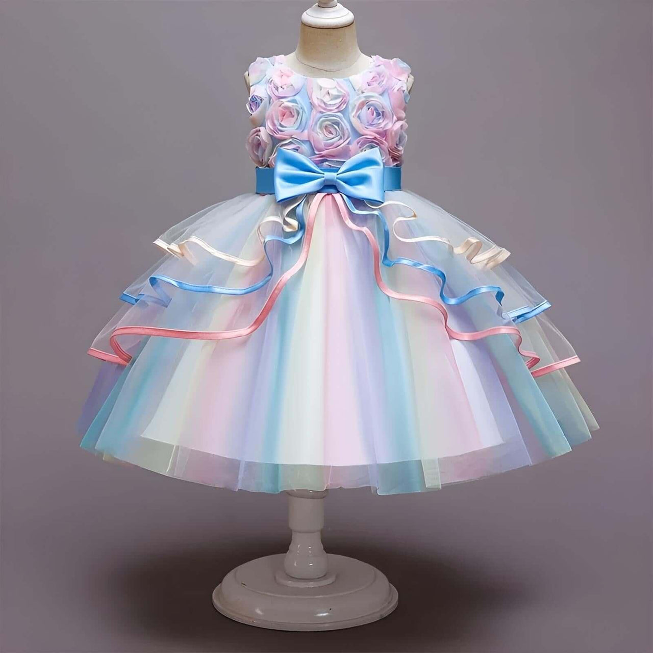 Girls Formal Princess Dress - Perfect for Birthdays! -, Dresses , Drestiny , 10T, 4T, 5T, 6T, 7T, 8T, 9T, Australia, Girls, Knee Length Dresses, New Zealand, Pink, Purple, TD, United Kingdom, United States , Drestiny , www.shopdrestiny.com