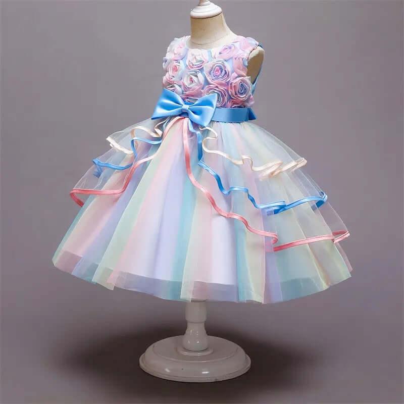 Girls Formal Princess Dress - Perfect for Birthdays! -, Dresses , Drestiny , 10T, 4T, 5T, 6T, 7T, 8T, 9T, Australia, Girls, Knee Length Dresses, New Zealand, Pink, Purple, TD, United Kingdom, United States , Drestiny , www.shopdrestiny.com