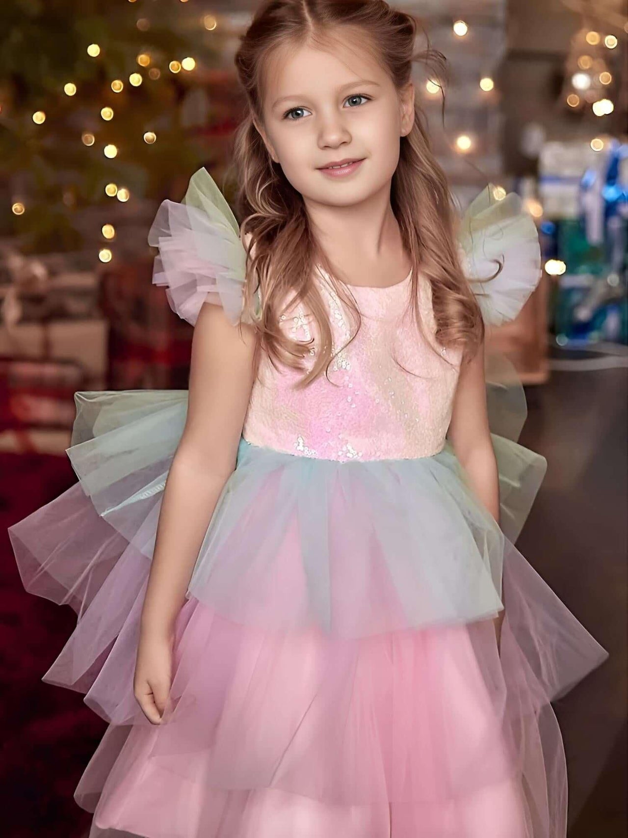 Girls Formal Princess Dress - Perfect for Birthdays! -, Dresses , Drestiny , 10T, 4T, 5T, 6T, 7T, 8T, 9T, Australia, Girls, Knee Length Dresses, New Zealand, Pink, Purple, TD, United Kingdom, United States , Drestiny , www.shopdrestiny.com