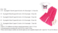 Thumbnail for Girls Fashion Short Sleeved T-Shirt + Wide Leg Pants Casual Two-Piece Set Kids Clothes