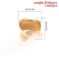 Thumbnail for Wide Cuff Bangle Bracelet For Women -, Bangles , Drestiny , Australia, Bracelets, Canada, Gender_Women, Gold, New Zealand, Silver, United Kingdom, United States , Drestiny , www.shopdrestiny.com