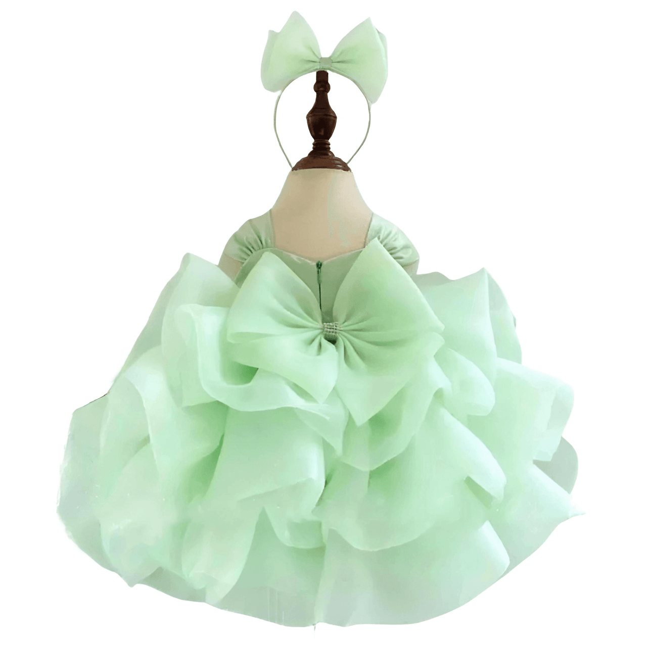 High-End Girl's Formal Dress, Drestiny, Dresses, Pink, White, Dark Pink, Green, white formal dress, pink formal dress, 6-12M, 18-24M, 3T, 3Y, 4Y, 4T, 5Y, 5T, 6Y, 6T, 7-8Y, 7-8T, 9-10Y, 9-10T, Sleeveless, United States, USA, Canada, Australia, New Zealand, United Kingdom, UK, baby formal dress, girls formal dress, flower girl dresses, pageant dresses, shopdrestiny.com