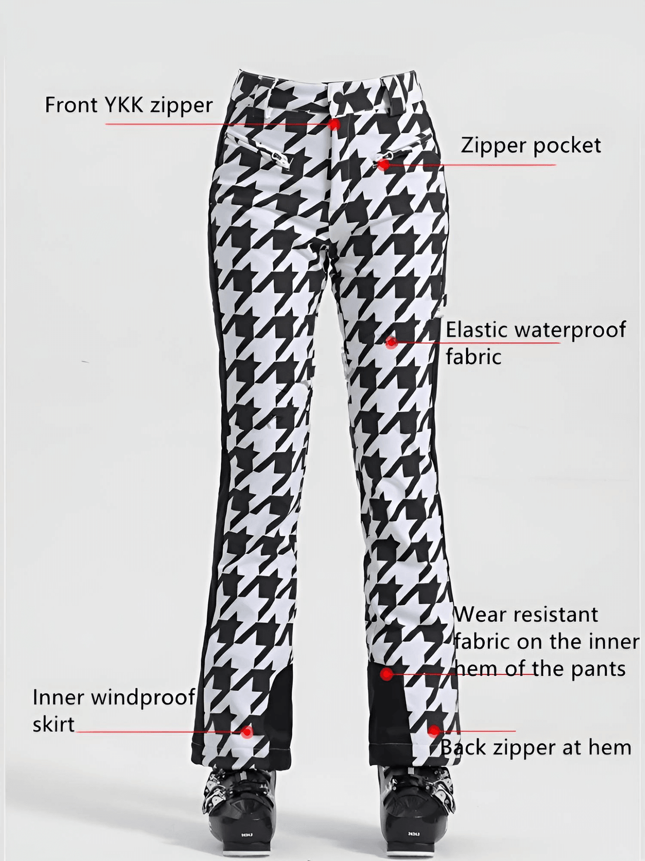 High Fashion Winter Ski Pants For Women -, Snow Pants , Drestiny , Australia, Beige, Black, Brown, Coffee, Dark Brown, FR, L, Leopard, M, Orange, Purple, Red, S, Snow Pants, United Kingdom, United States, White, XL, XS , Drestiny , www.shopdrestiny.com