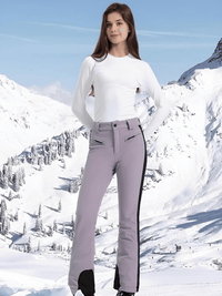 Thumbnail for High Fashion Winter Ski Pants For Women -, Snow Pants , Drestiny , Australia, Beige, Black, Brown, Coffee, Dark Brown, FR, L, Leopard, M, Orange, Purple, Red, S, Snow Pants, United Kingdom, United States, White, XL, XS , Drestiny , www.shopdrestiny.com