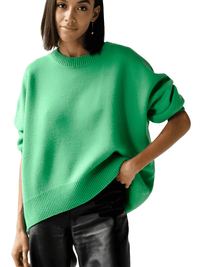 Thumbnail for High Quality Casual Women's Sweater -, Shirts & Tops , Drestiny , Apricot, Australia, Beige, Black, Blue, Deep Pink, Green, L, Light Blue, Light Green, M, Mint Green, New Zealand, Off White, Pullovers, S, Sweaters, United Kingdom, United States, White , Drestiny , www.shopdrestiny.com