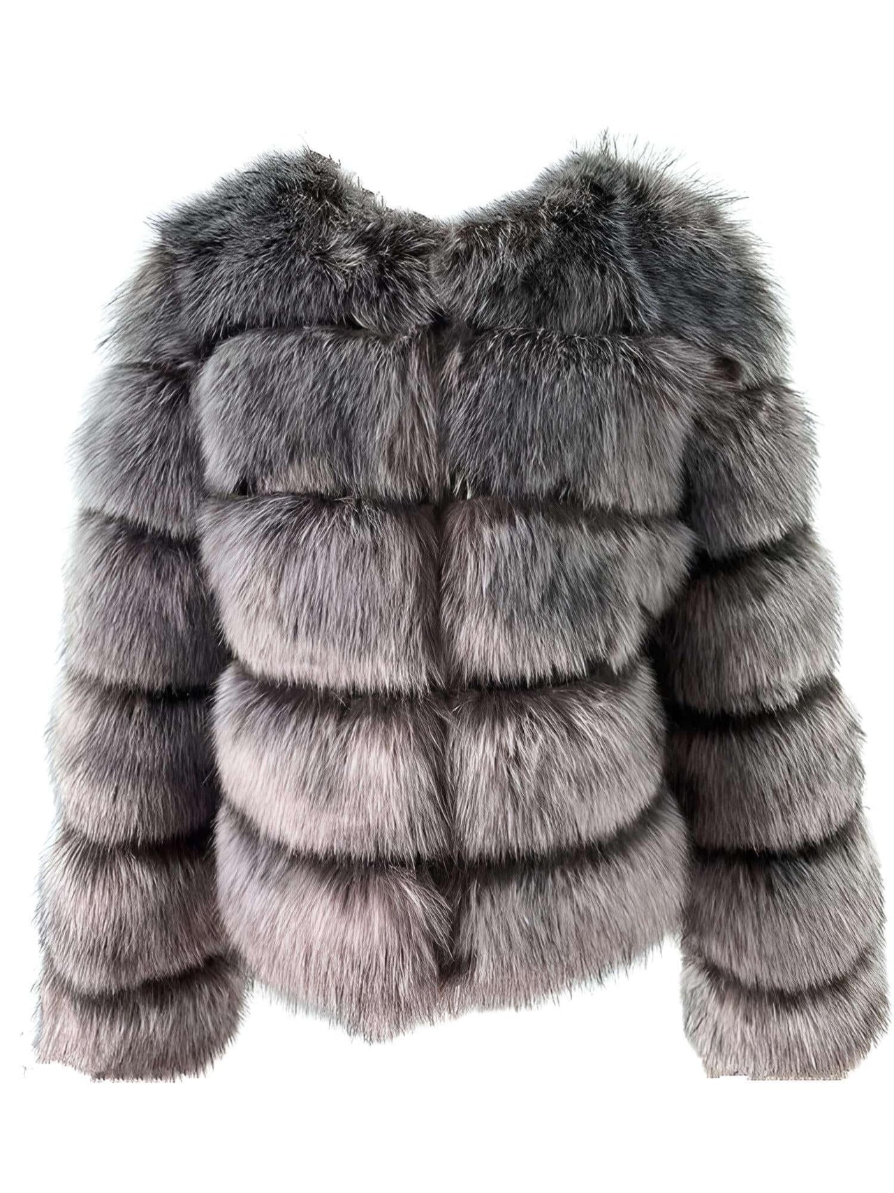 High Quality Faux Fox Fur Coats For Women - High Winter Fashion! -, Coats , Drestiny , 4XL, Australia, Black, Coats, Dark Camel, Dark Green, Dark Grey, Deep Pink, Khaki, L, Light Blue, M, New Zealand, Olive Green, Pink, Purple, Red, Silver, United Kingdom, United States, White, XL, XXL, XXXL , Drestiny , www.shopdrestiny.com