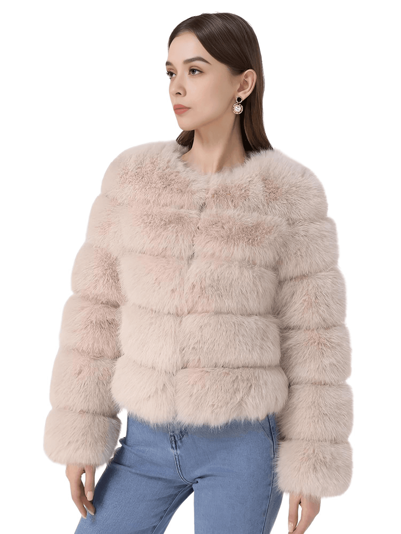 High Quality Faux Fox Fur Coats For Women - High Winter Fashion! -, Coats , Drestiny , 4XL, Australia, Black, Coats, Dark Camel, Dark Green, Dark Grey, Deep Pink, Khaki, L, Light Blue, M, New Zealand, Olive Green, Pink, Purple, Red, Silver, United Kingdom, United States, White, XL, XXL, XXXL , Drestiny , www.shopdrestiny.com