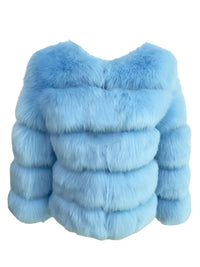 Thumbnail for High Quality Faux Fox Fur Coats For Women - High Winter Fashion! -, Coats , Drestiny , 4XL, Australia, Black, Coats, Dark Camel, Dark Green, Dark Grey, Deep Pink, Khaki, L, Light Blue, M, New Zealand, Olive Green, Pink, Purple, Red, Silver, United Kingdom, United States, White, XL, XXL, XXXL , Drestiny , www.shopdrestiny.com