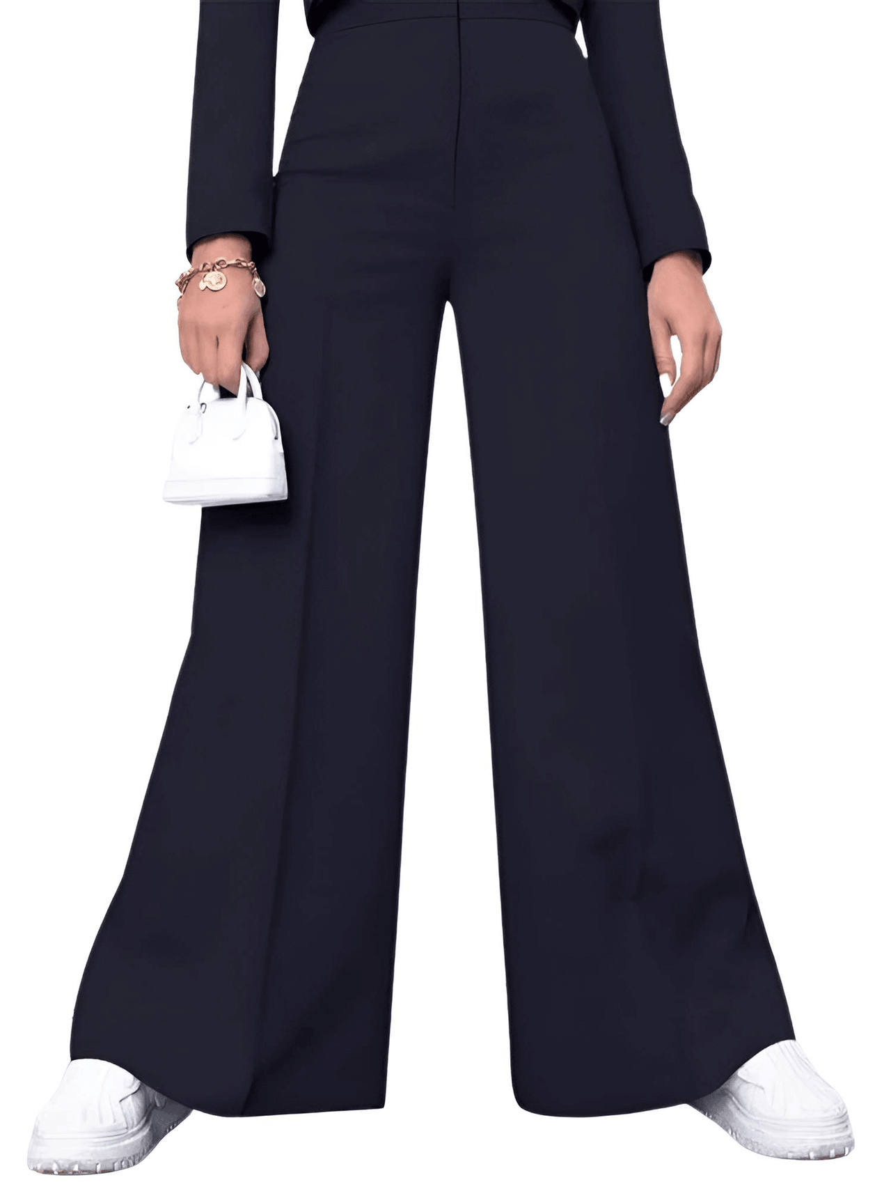 Cropped Blazer and Wide Leg Pants High Waisted 2-Piece Sets For Women -, Pant Sets , Drestiny , Australia, Blazers, Casual Pants, Casual Shirts, Crop Tops, Deep Pink, Dress Pants, Dress Shirts, Green, L, Light Blue, Long Sleeves, M, Navy, New Zealand, Pant Sets, Pant Suits, Pink, S, Sets, Teal, United Kingdom, United States, XL, XXL , Drestiny , www.shopdrestiny.com