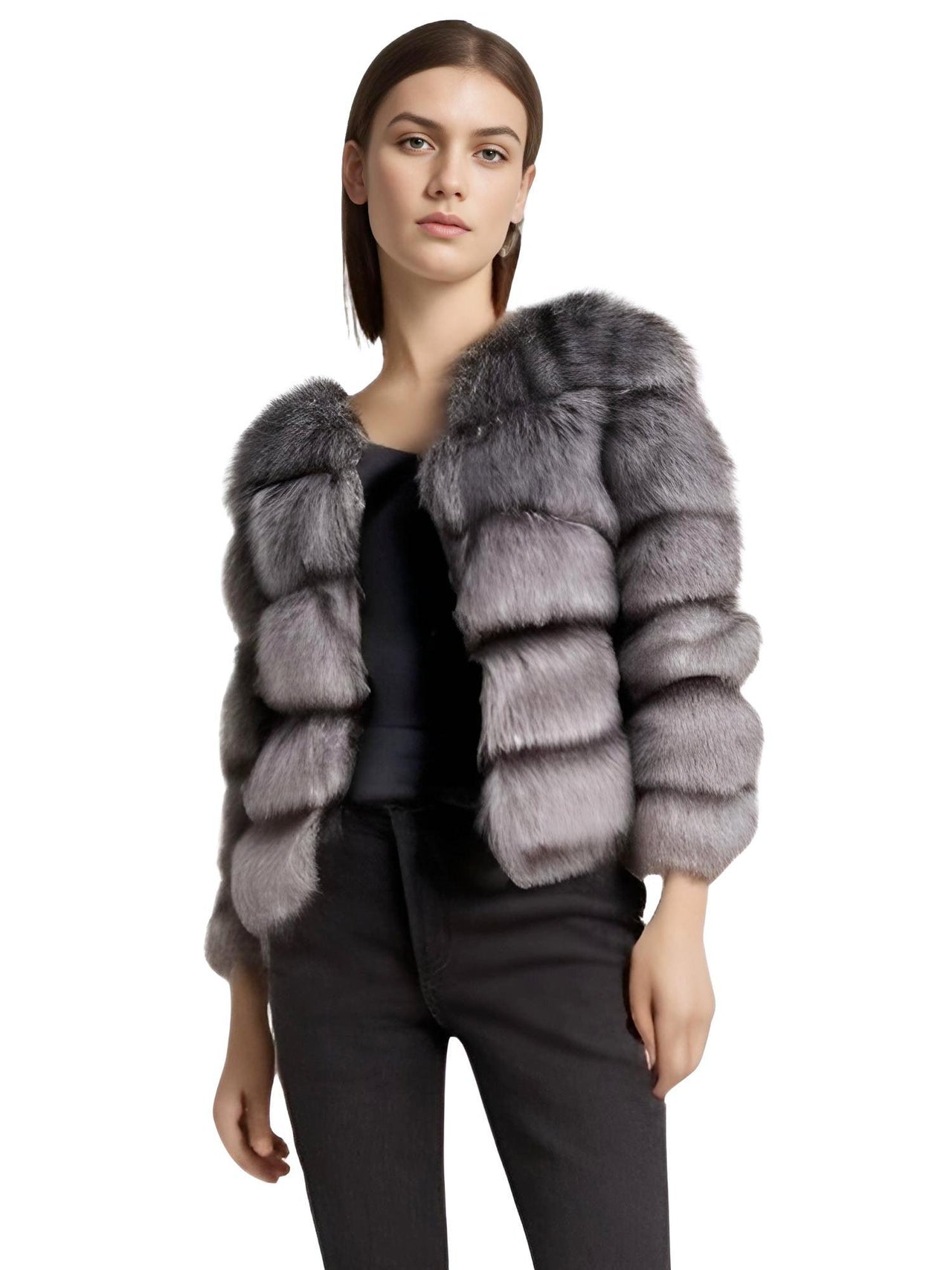 High Quality Faux Fox Fur Coats For Women - High Winter Fashion! -, Coats , Drestiny , 4XL, Australia, Black, Coats, Dark Camel, Dark Green, Dark Grey, Deep Pink, Khaki, L, Light Blue, M, New Zealand, Olive Green, Pink, Purple, Red, Silver, United Kingdom, United States, White, XL, XXL, XXXL , Drestiny , www.shopdrestiny.com