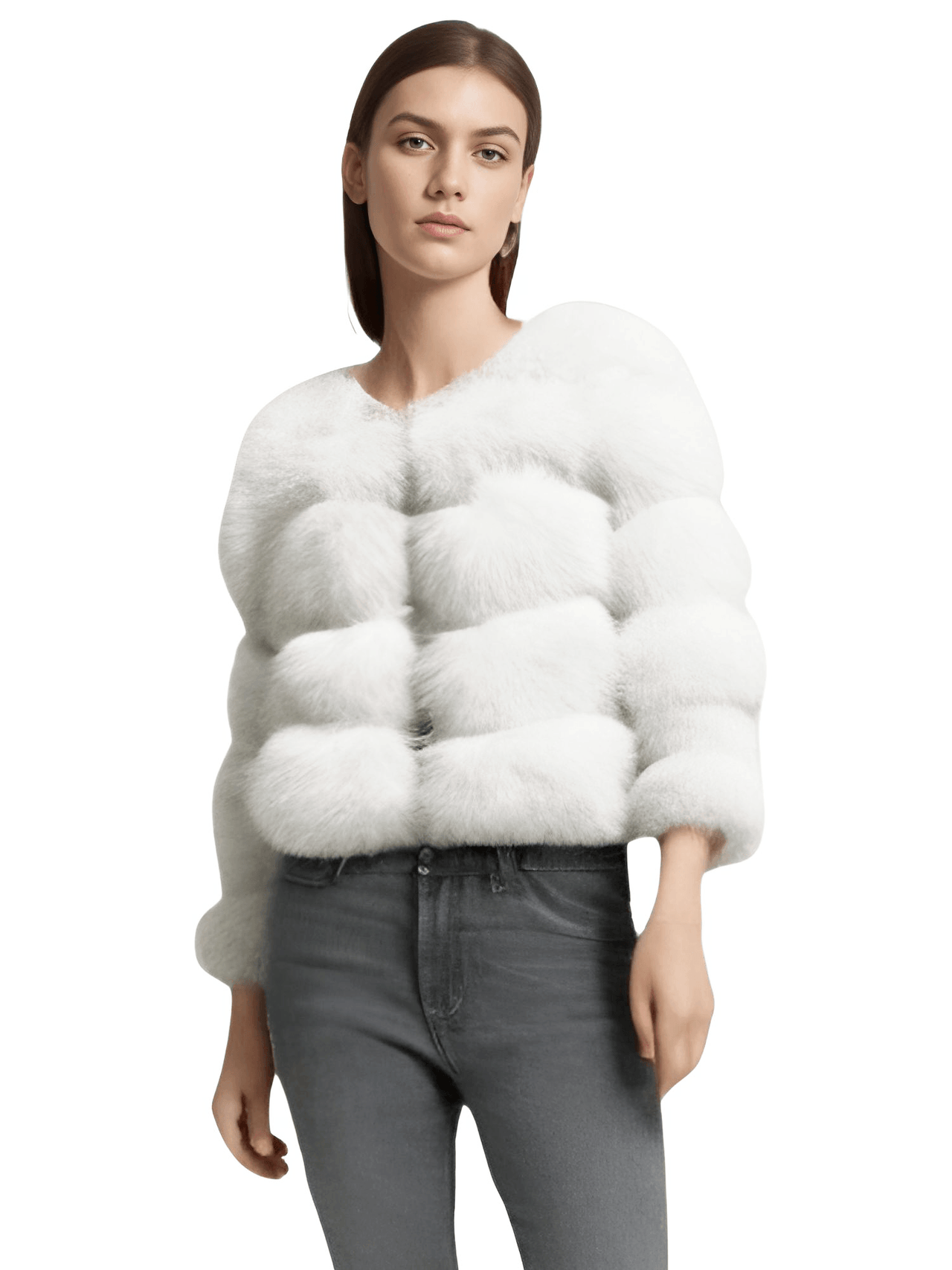 High Quality Faux Fox Fur Coats For Women - High Winter Fashion! -, Coats , Drestiny , 4XL, Australia, Black, Coats, Dark Camel, Dark Green, Dark Grey, Deep Pink, Khaki, L, Light Blue, M, New Zealand, Olive Green, Pink, Purple, Red, Silver, United Kingdom, United States, White, XL, XXL, XXXL , Drestiny , www.shopdrestiny.com