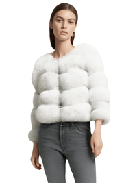 Thumbnail for High Quality Faux Fox Fur Coats For Women - High Winter Fashion! -, Coats , Drestiny , 4XL, Australia, Black, Coats, Dark Camel, Dark Green, Dark Grey, Deep Pink, Khaki, L, Light Blue, M, New Zealand, Olive Green, Pink, Purple, Red, Silver, United Kingdom, United States, White, XL, XXL, XXXL , Drestiny , www.shopdrestiny.com