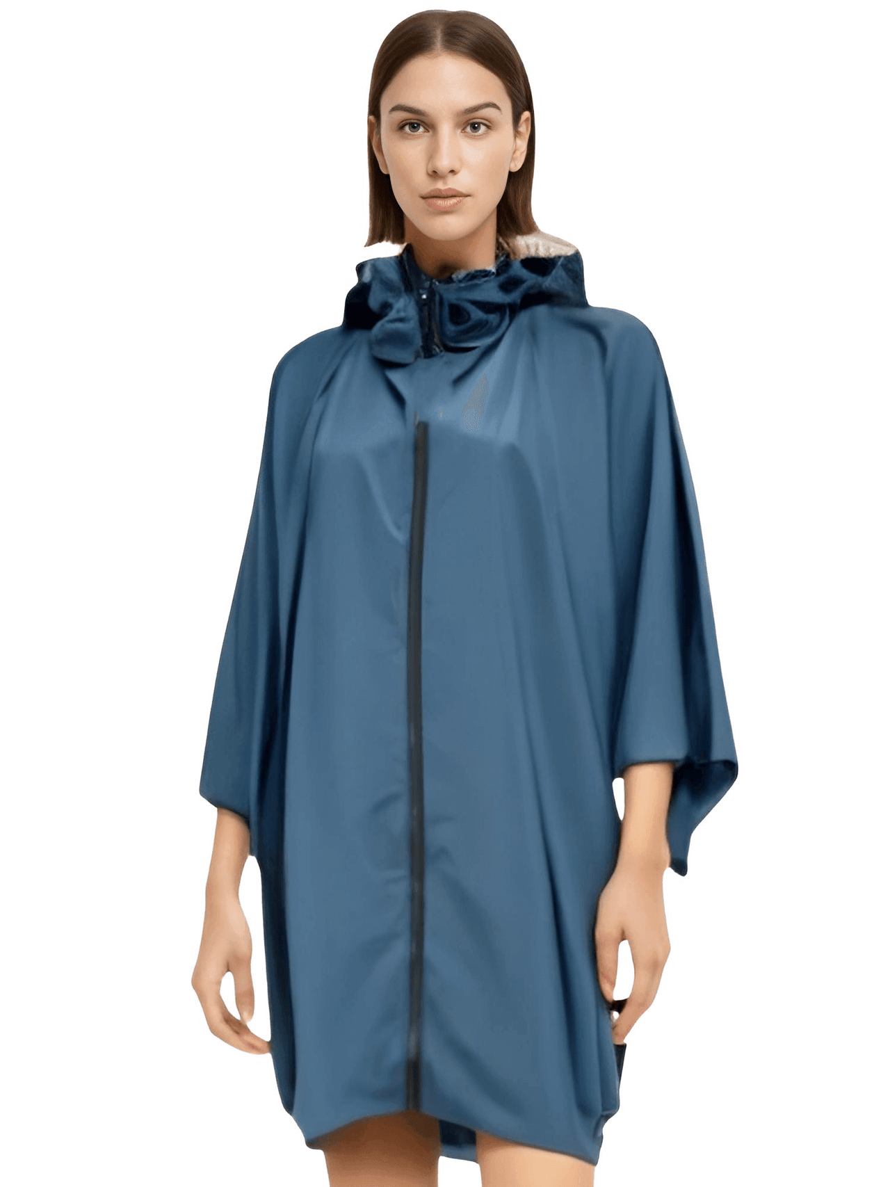 Women's Hooded Raincoat Waterproof Poncho -, Coats & Jackets , Drestiny , Australia, Beige, Black, Blue, Dark Blue, FR, Green, Light Brown, Navy, New Zealand, Off White, Pale Green, Pink, Ponchos, Raincoats, Red, Tan, United Kingdom, United States, White, Yellow , Drestiny , www.shopdrestiny.com