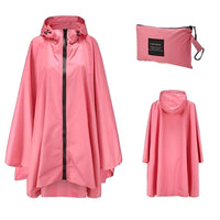 Thumbnail for Women's Hooded Raincoat Waterproof Poncho -, Coats & Jackets , Drestiny , Australia, Beige, Black, Blue, Dark Blue, FR, Green, Light Brown, Navy, New Zealand, Off White, Pale Green, Pink, Ponchos, Raincoats, Red, Tan, United Kingdom, United States, White, Yellow , Drestiny , www.shopdrestiny.com