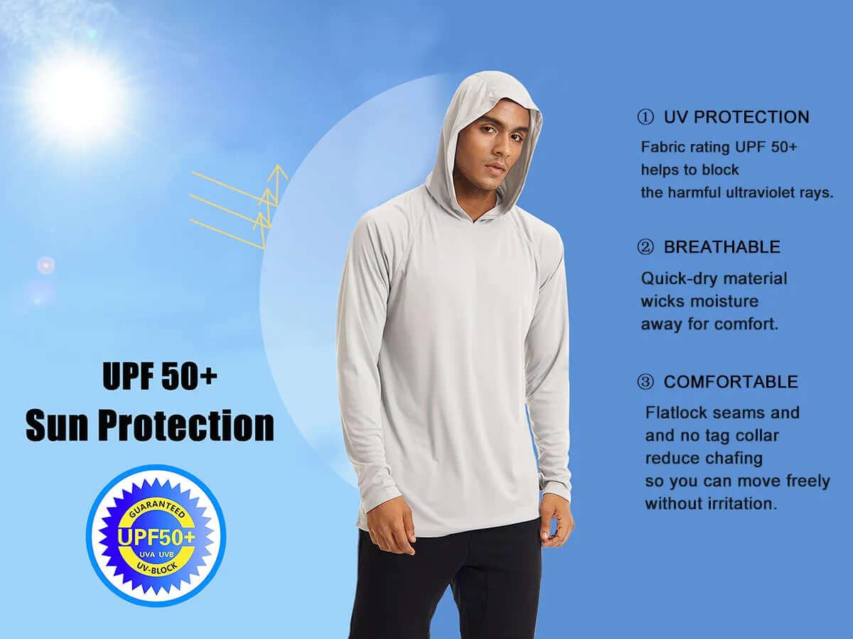 Men's Athletic Hoodies Long Sleeves - In 16 Colors With UV Protection! -, Shirts & Tops , Drestiny , Australia, Black, Blue, Deep Sky Blue, Gender_Men, Green, Hoodies, L, Lake Blue, Light Green, Light Grey, Long Sleeves, M, Mint Green, Navy, New Zealand, Orange, Pink, Red, S, Sky Blue, United Kingdom, United States, White, Wine Red, XL, XXL, XXXL , Drestiny , www.shopdrestiny.com