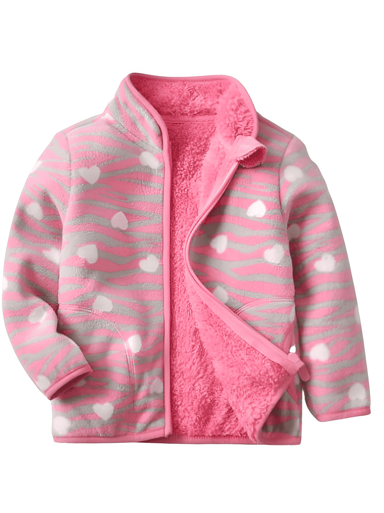 Kids Fleece Jacket -, Baby & Toddler Outerwear , Drestiny , 3T, 4T, 5T, 6T, 7T, 8T, Australia, Beige, Black, Blue, Coats, Green, Grey, Pink, Purple, Red, TD, United Kingdom, United States, White , Drestiny , www.shopdrestiny.com