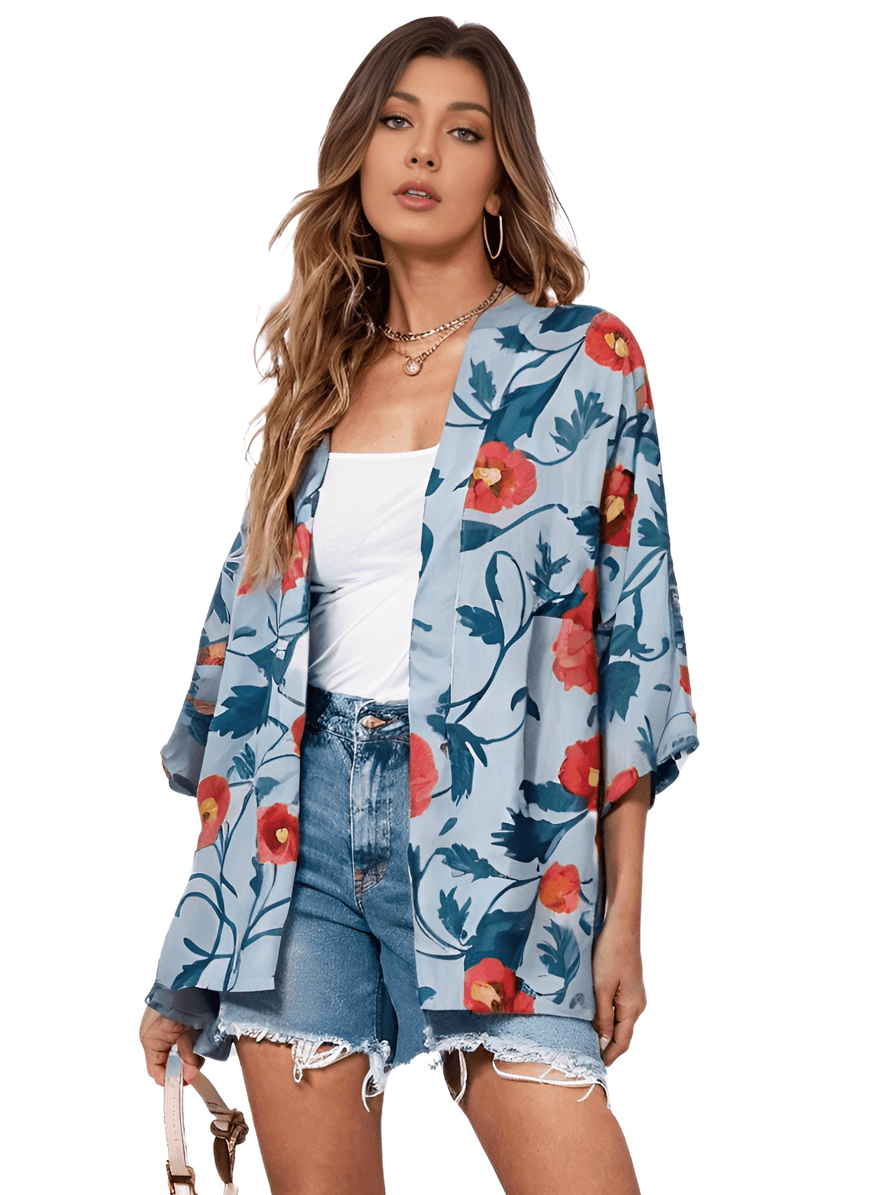 Summer Beach Kimono Hawaiian Shirt Unisex