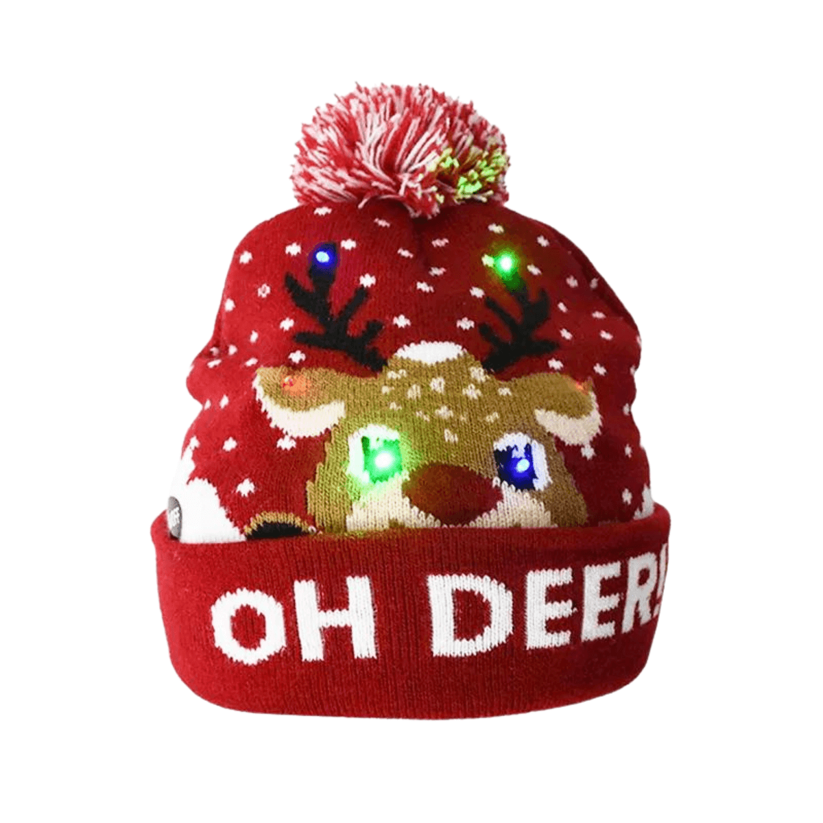 LED Winter Hats for Kids -, Hats , Drestiny , Australia, Black, Blue, Boys, Canada, Dark Red, Girls, Green, Hats, Light Blue, Navy, New Zealand, Red, Sky Blue, TD, United Kingdom, United States, White , Drestiny , www.shopdrestiny.com