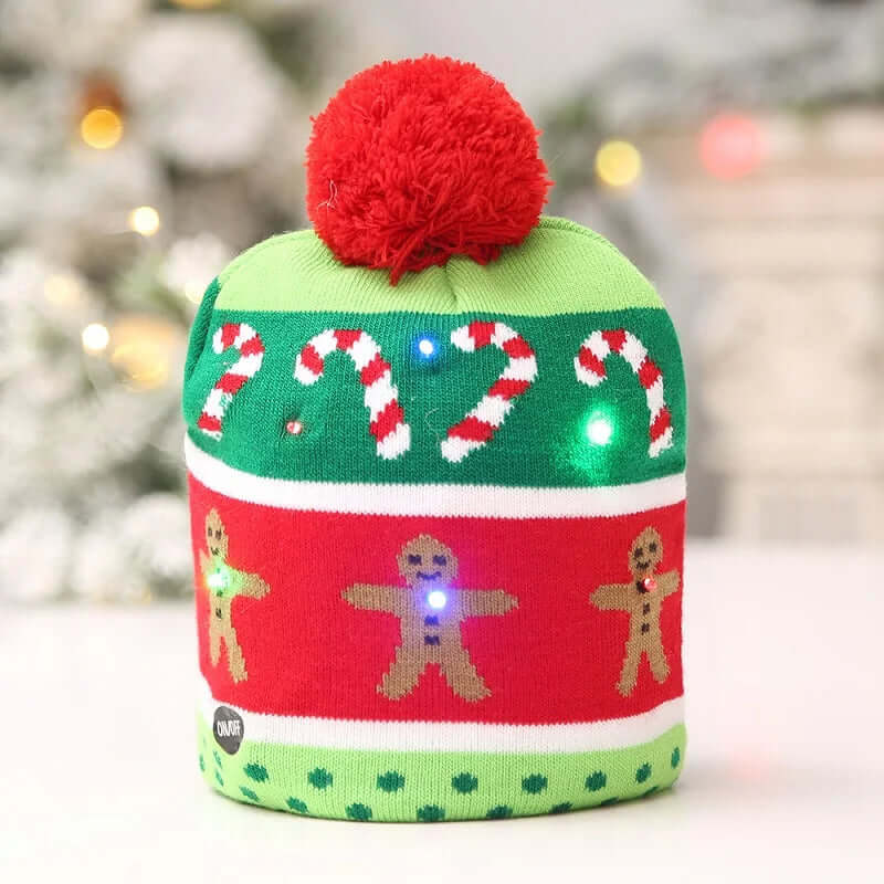 LED Winter Hats for Kids -, Hats , Drestiny , Australia, Black, Blue, Boys, Canada, Dark Red, Girls, Green, Hats, Light Blue, Navy, New Zealand, Red, Sky Blue, TD, United Kingdom, United States, White , Drestiny , www.shopdrestiny.com