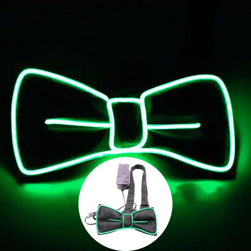 Light Up LED Suspenders & Bow Tie For Men -, Ties , Drestiny , Australia, Blue, Bow Ties, Canada, Fluorescent Green, Gender_Men, Green, New Zealand, Orange, Pink, Purple, Red, Sky Blue, Suspenders, United Kingdom, United States, White, Yellow , Drestiny , www.shopdrestiny.com