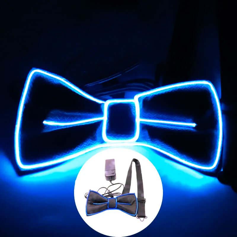 Light Up LED Suspenders & Bow Tie For Men -, Ties , Drestiny , Australia, Blue, Bow Ties, Canada, Fluorescent Green, Gender_Men, Green, New Zealand, Orange, Pink, Purple, Red, Sky Blue, Suspenders, United Kingdom, United States, White, Yellow , Drestiny , www.shopdrestiny.com