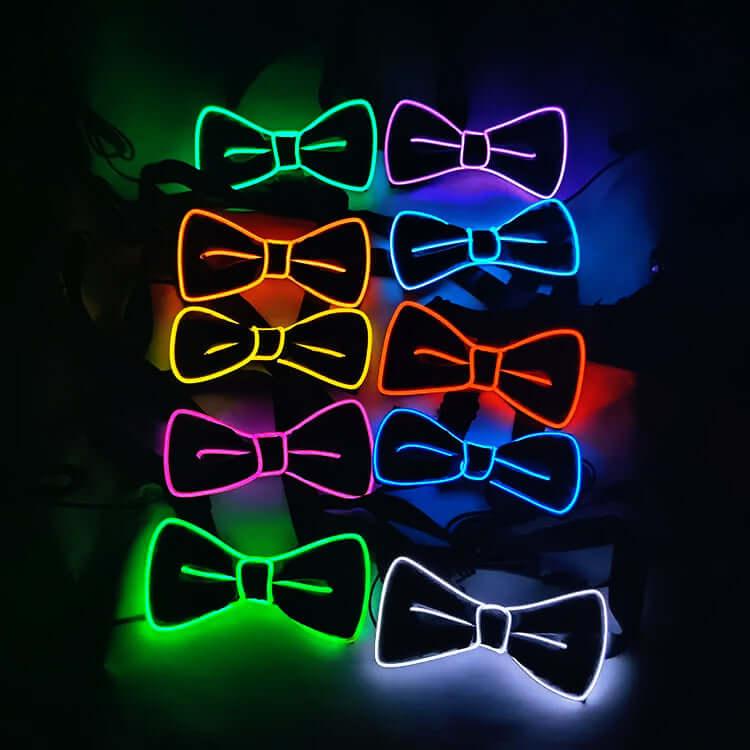 Light Up LED Suspenders & Bow Tie For Men -, Ties , Drestiny , Australia, Blue, Bow Ties, Canada, Fluorescent Green, Gender_Men, Green, New Zealand, Orange, Pink, Purple, Red, Sky Blue, Suspenders, United Kingdom, United States, White, Yellow , Drestiny , www.shopdrestiny.com