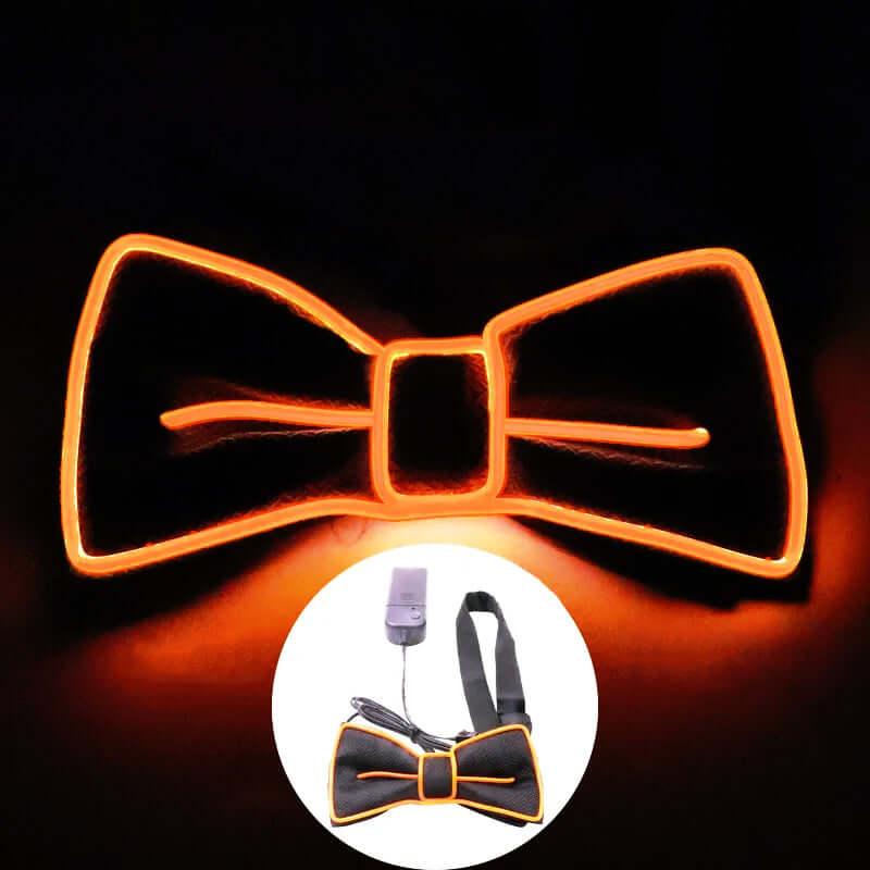 Light Up LED Suspenders & Bow Tie For Men -, Ties , Drestiny , Australia, Blue, Bow Ties, Canada, Fluorescent Green, Gender_Men, Green, New Zealand, Orange, Pink, Purple, Red, Sky Blue, Suspenders, United Kingdom, United States, White, Yellow , Drestiny , www.shopdrestiny.com