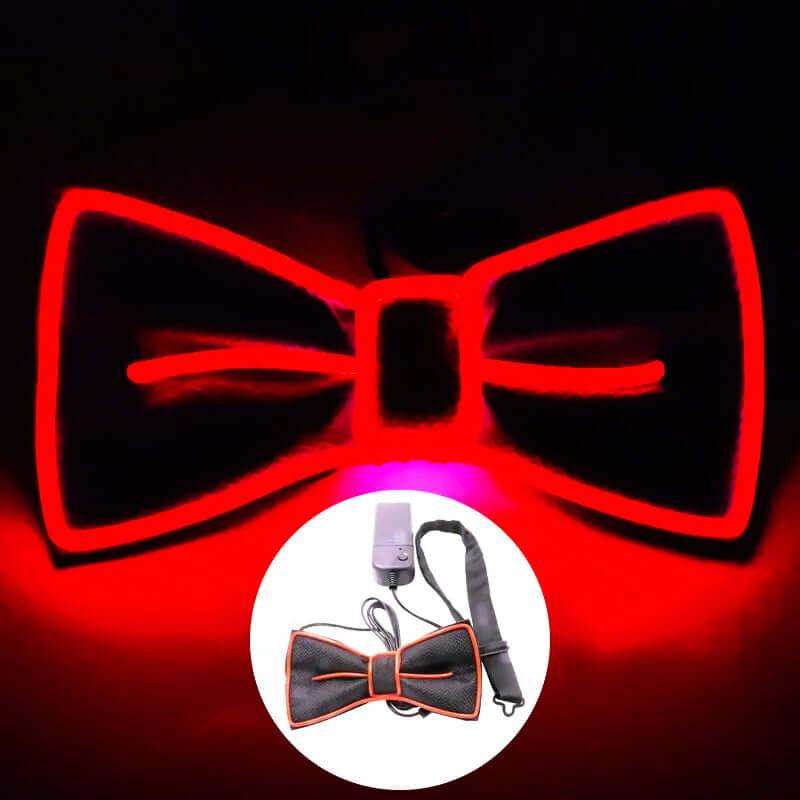 Light Up LED Suspenders & Bow Tie For Men -, Ties , Drestiny , Australia, Blue, Bow Ties, Canada, Fluorescent Green, Gender_Men, Green, New Zealand, Orange, Pink, Purple, Red, Sky Blue, Suspenders, United Kingdom, United States, White, Yellow , Drestiny , www.shopdrestiny.com