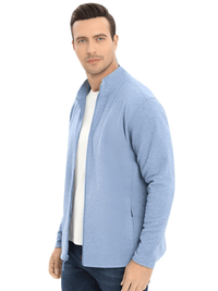 Thumbnail for Men's Lightweight Full Zip Fleece Jackets - In 16 Colors! -, Jacket , Drestiny , 4XL, Army Green, Australia, Beige, Black, Dark Blue, Dark Green, Dark Grey, Grey Blue, Jackets, L, Light Blue, Light Grey, M, Mid Blue, Peacock Blue, Pink, Sea Blue, United Kingdom, United States, Water Blue, Wine Red, XL, XXL, XXXL, Yellow , Drestiny , www.shopdrestiny.com