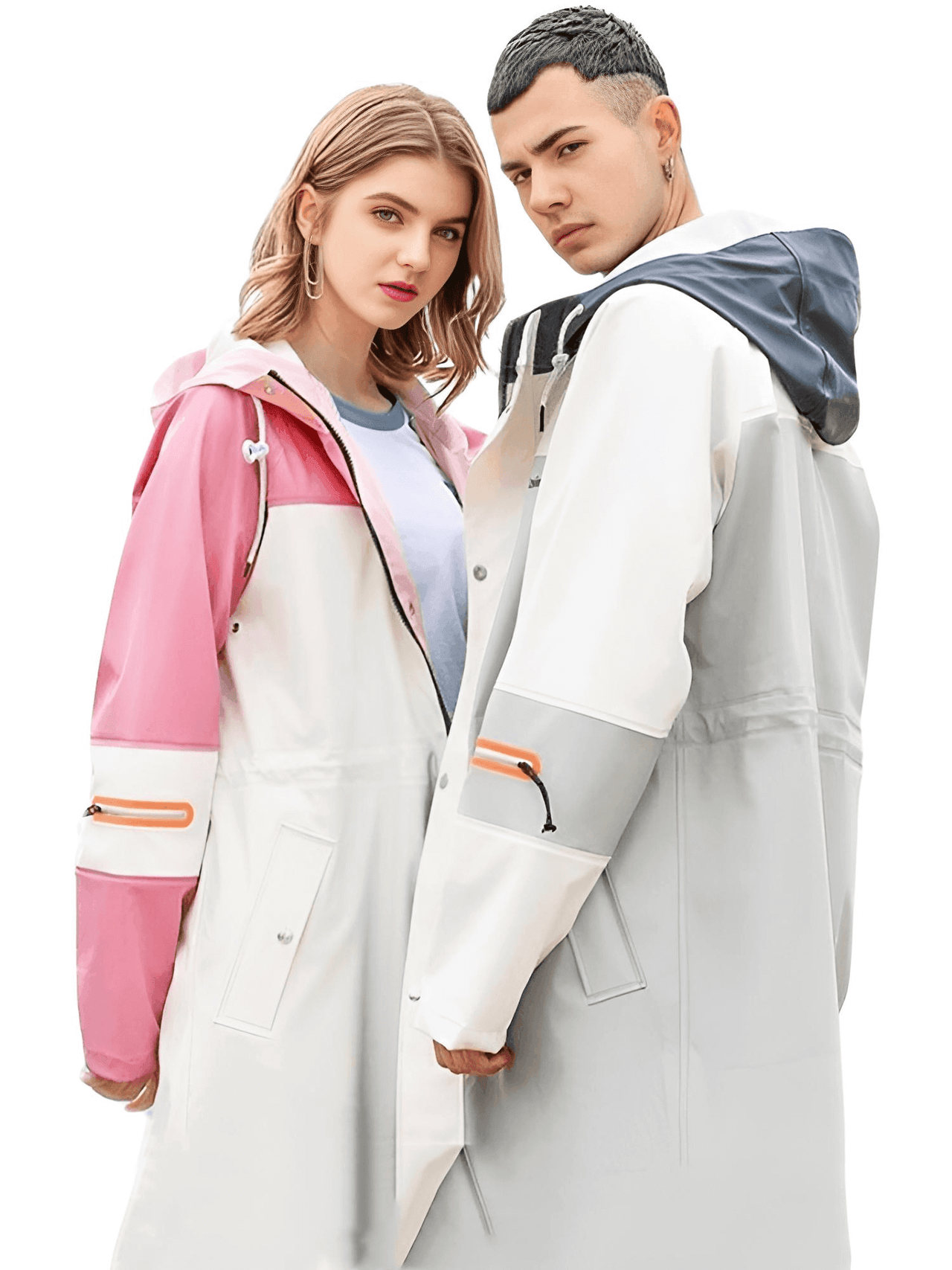 Rainfreem Long Hooded Raincoat For Adults -, Raincoat , Drestiny , Australia, Black, Blue, Canada, Coats, FR, Grey, L, M, New Zealand, Pink, Raincoats, Red, S, United Kingdom, United States, White, XL, XXL, XXXL, Yellow , Drestiny , www.shopdrestiny.com