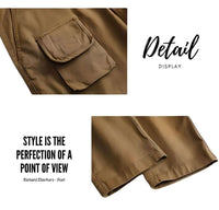 Thumbnail for Loose Straight Leg Pants For Men With Suspenders -, Pants , Drestiny , 29, 30, 31, 32, 33, 34, 36, 38, Australia, Black, Casual Pants, Dress Pants, Khaki, New Zealand, Overalls, United Kingdom, United States , Drestiny , www.shopdrestiny.com