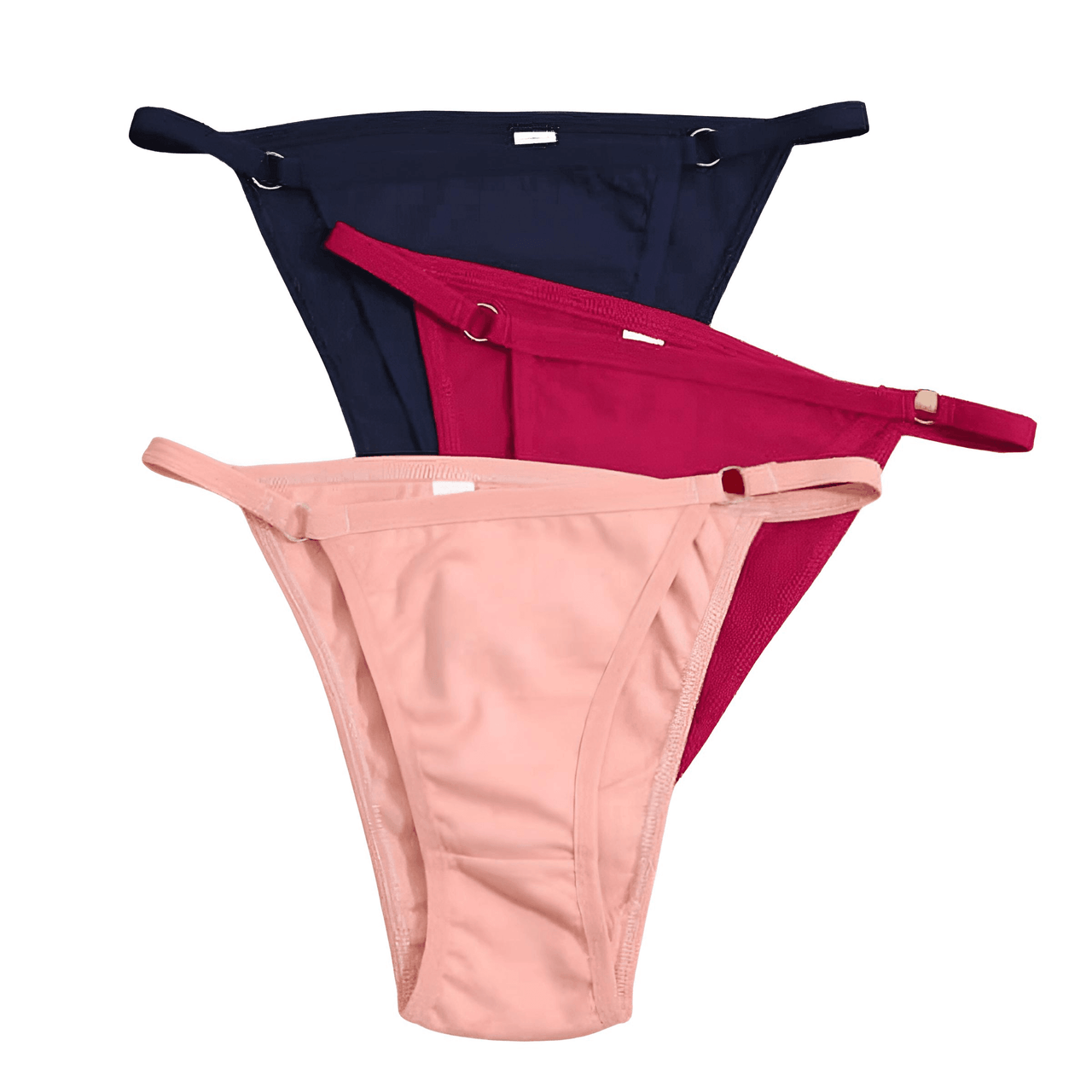 Low Waist Underwear - Women's Cotton 3Pcs/Set -, Underwear , Drestiny , Australia, Black, Canada, Dark Blue, Dark Red, Gender_Women, L, Light Blue, M, New Zealand, Pink, Purple, Sets, Underwear, United Kingdom, United States, White, XL, XXL , Drestiny , www.shopdrestiny.com