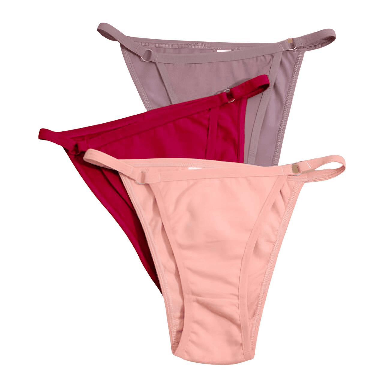 Low Waist Underwear - Women's Cotton 3Pcs/Set -, Underwear , Drestiny , Australia, Black, Canada, Dark Blue, Dark Red, Gender_Women, L, Light Blue, M, New Zealand, Pink, Purple, Sets, Underwear, United Kingdom, United States, White, XL, XXL , Drestiny , www.shopdrestiny.com