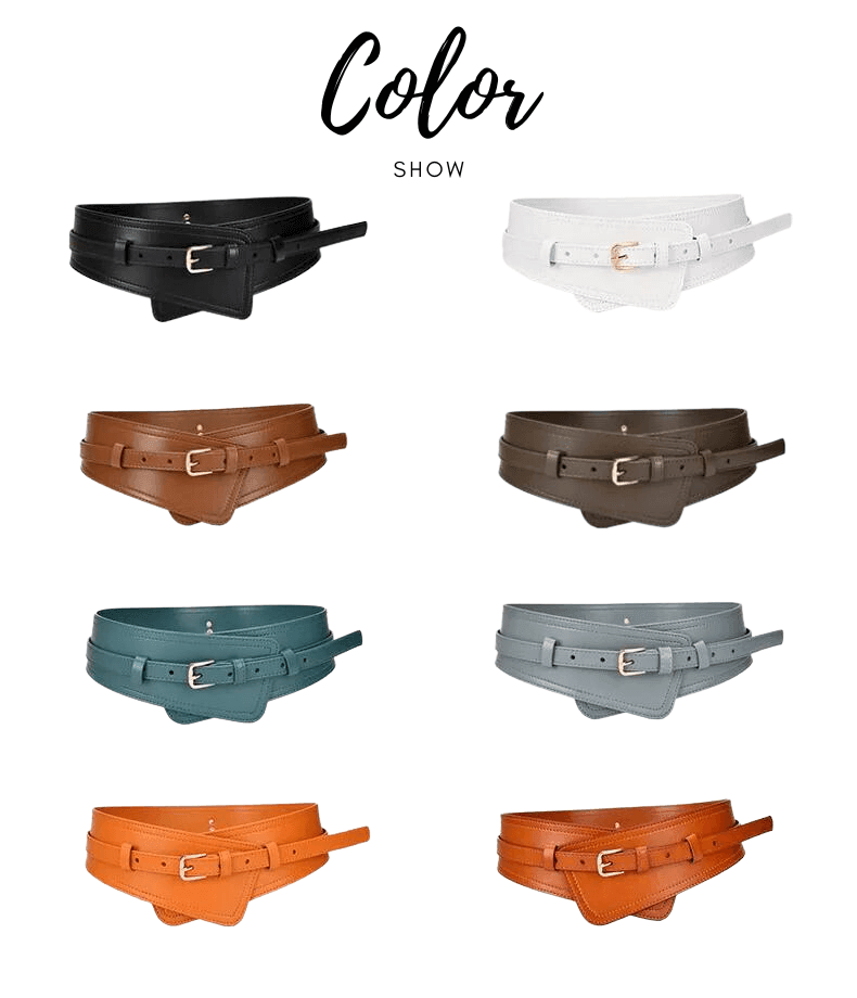 Luxury Split Leather Girdle Belts For Women -, Belts , Drestiny , Australia, Belts, Black, Blue Grey, Brown, Burnt Orange, Canada, Dark Teal, New Zealand, Orange, Saddle Brown, United Kingdom, United States, White , Drestiny , www.shopdrestiny.com