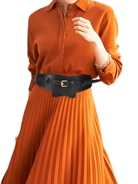 Thumbnail for Luxury Split Leather Girdle Belts For Women -, Belts , Drestiny , Australia, Belts, Black, Blue Grey, Brown, Burnt Orange, Canada, Dark Teal, New Zealand, Orange, Saddle Brown, United Kingdom, United States, White , Drestiny , www.shopdrestiny.com