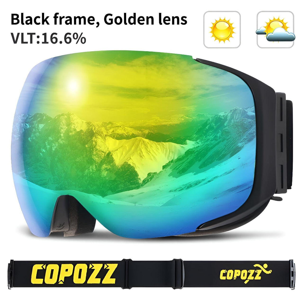 Magnetic Ski Goggles with Quick-Change Lens and Case Set -, Ski & Snowboard Goggles , Drestiny , Australia, Black, Blue, Canada, FR, Goggles, Gold, Green, New Zealand, Pink, Purple, Red, Silver, United Kingdom, United States , Drestiny , www.shopdrestiny.com