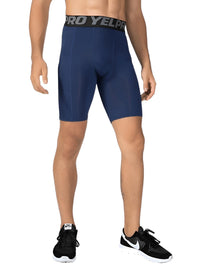 Thumbnail for Men Sports Gym Compression Under Base Layer Shorts -, Activewear , Drestiny , Army Green, Australia, Black, Blue, Canada, Dark Blue, Dark Green, Dark Grey, FR, Gender_Men, Green, Grey, L, M, Navy, New Zealand, Red, S, Shorts, United Kingdom, United States, White, Wine Red, XL, XXL , Drestiny , www.shopdrestiny.com