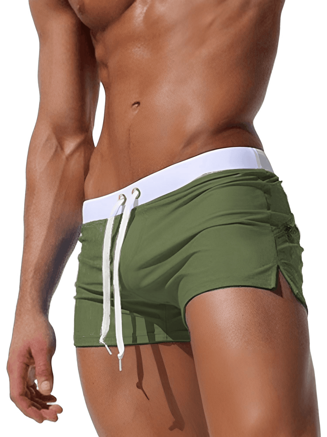 Men's Swimsuit Trunks Boxer Briefs -, Swimwear , Drestiny , Army Green, Australia, Black, Blue, Canada, Dark Blue, Gender_Men, Green, Grey, L, Light Grey, M, Navy, New Zealand, Plum, Purple, Red, Royal Blue, S, Swim Shorts, United Kingdom, United States, White, XL, XXL , Drestiny , www.shopdrestiny.com