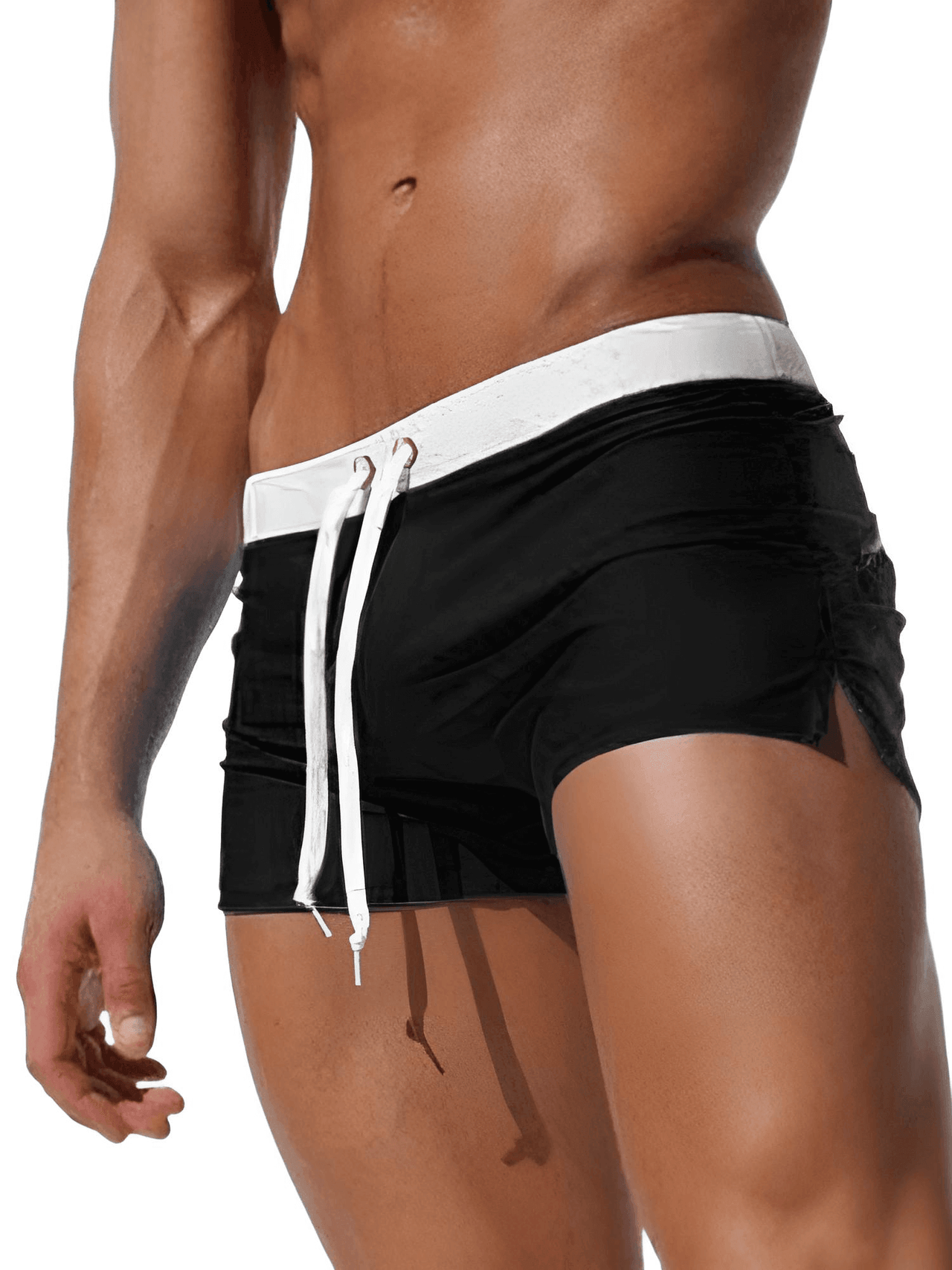 Men's Swimsuit Trunks Boxer Briefs -, Swimwear , Drestiny , Army Green, Australia, Black, Blue, Canada, Dark Blue, Gender_Men, Green, Grey, L, Light Grey, M, Navy, New Zealand, Plum, Purple, Red, Royal Blue, S, Swim Shorts, United Kingdom, United States, White, XL, XXL , Drestiny , www.shopdrestiny.com