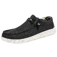 Thumbnail for Men's Casual Denim Canvas Sneaker Style Loafers -, Shoes , Drestiny , 10, 11, 12, 7.5, 8, 8.5, 9, 9.5, Australia, Black, Blue, Canada, Coffee, Flats, FR, Grey, Khaki, Loafers, New Zealand, Sneakers, United Kingdom, United States, White , Drestiny , www.shopdrestiny.com