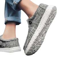 Thumbnail for Men's Casual Denim Canvas Sneaker Style Loafers -, Shoes , Drestiny , 10, 11, 12, 7.5, 8, 8.5, 9, 9.5, Australia, Black, Blue, Canada, Coffee, Flats, FR, Grey, Khaki, Loafers, New Zealand, Sneakers, United Kingdom, United States, White , Drestiny , www.shopdrestiny.com