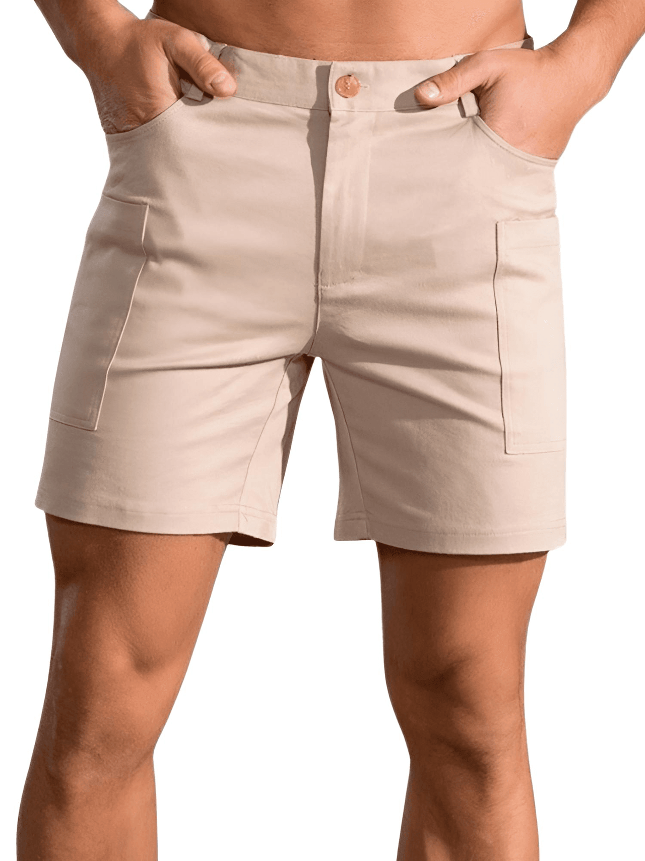 Men's Cotton Casual Shorts -, Shorts , Drestiny , Army Green, Australia, Black, Brown, Canada, Dark Blue, FR, Khaki, L, M, New Zealand, S, Shorts, United Kingdom, United States, White, XL, XXL, XXXL , Drestiny , www.shopdrestiny.com