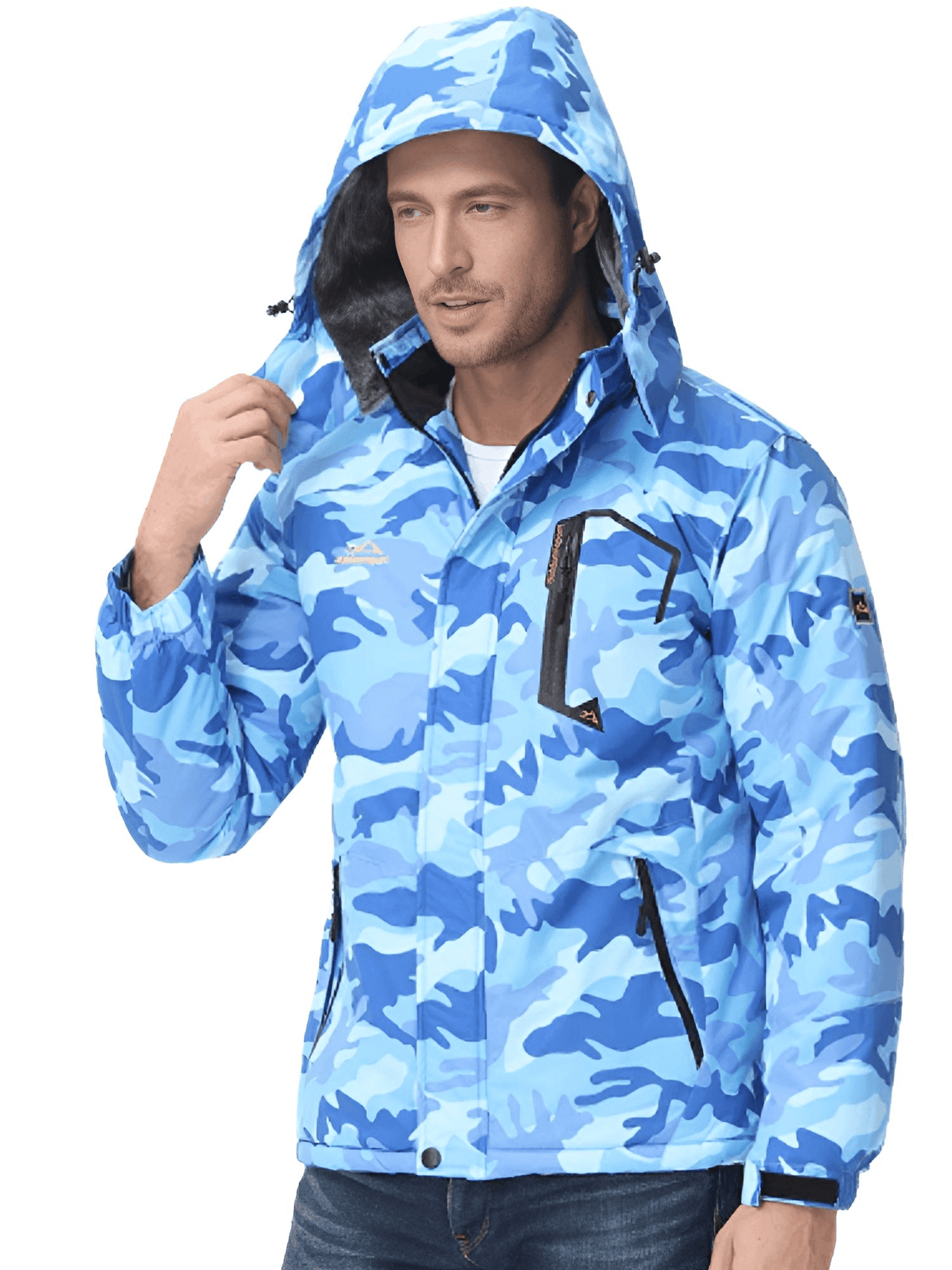 Fleece Lined Men's Mountaineering Hooded Jackets - 14 Colors! -, Coats , Drestiny , 5XL, 6XL, 7XL, Army Green, Australia, Black, Blue, Brown, Coats, Dark Blue, Green, Grey, Jackets, Khaki, L, Light Blue, Light Grey, Mint Green, Neon Green, Red, Sky Blue, United Kingdom, United States, White, XL, XXL, XXXL, Yellow , Drestiny , www.shopdrestiny.com