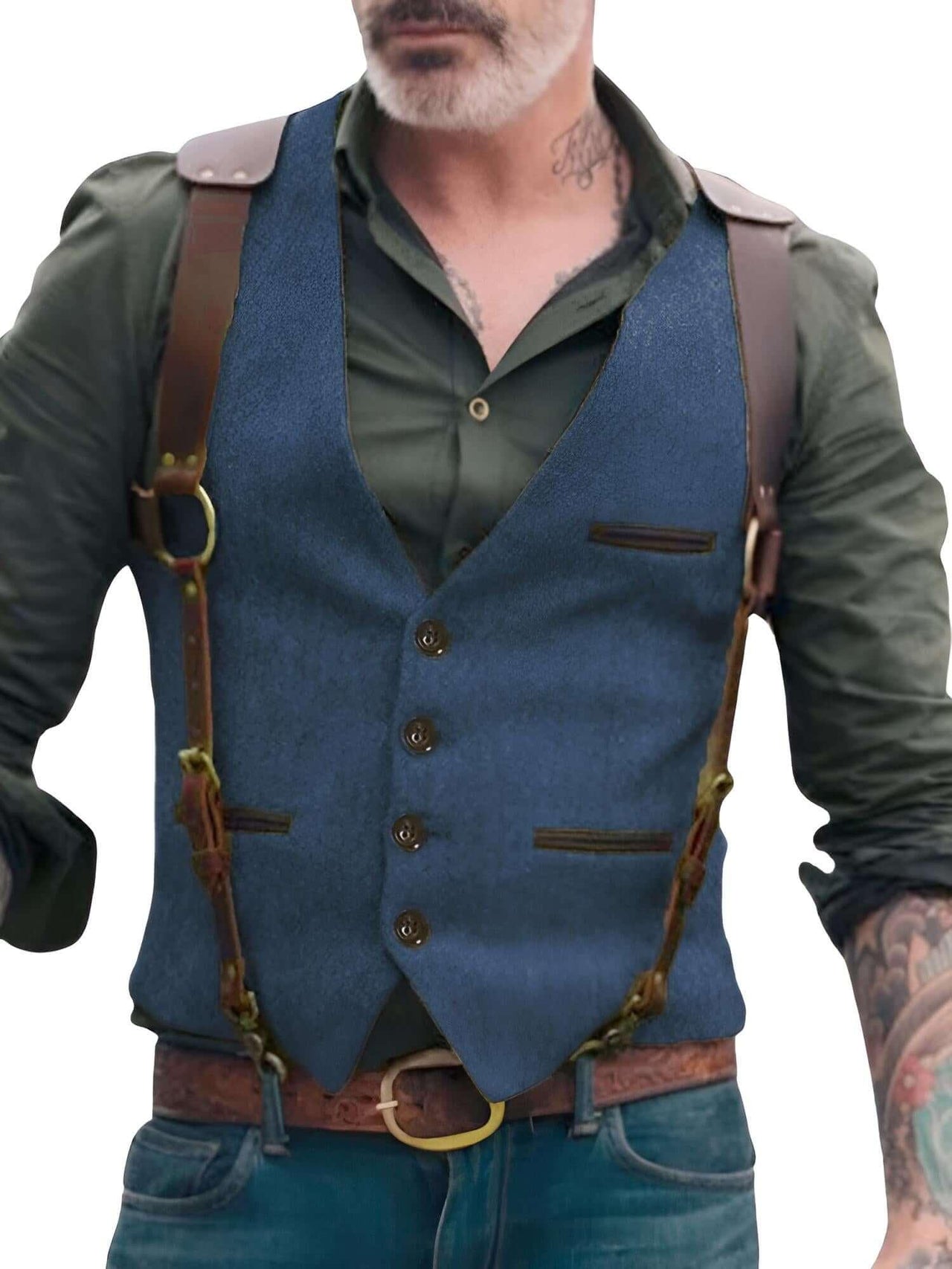 Men's Suit Vest Herringbone Formal Waistcoat For Suit or Tuxedo - In 14 Colors! -, Vests , Drestiny , Army Green, Australia, Black, Blue, Brown, Canada, Coffee, Dark Blue, Dark Brown, Dark Green, Dark Grey, Dark Red, FR, Grey, L, Light Blue, Light Grey, M, Navy, New Zealand, Orange, Red, Royal Blue, S, United Kingdom, United States, Vests, Wine Red, XL, XS, XXL, XXXL , Drestiny , www.shopdrestiny.com