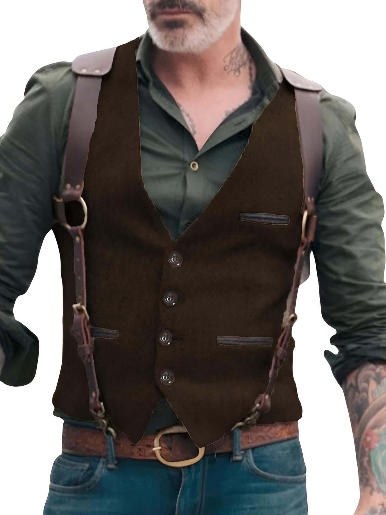 Men's Suit Vest Herringbone Formal Waistcoat For Suit or Tuxedo - In 14 Colors! -, Vests , Drestiny , Army Green, Australia, Black, Blue, Brown, Canada, Coffee, Dark Blue, Dark Brown, Dark Green, Dark Grey, Dark Red, FR, Grey, L, Light Blue, Light Grey, M, Navy, New Zealand, Orange, Red, Royal Blue, S, United Kingdom, United States, Vests, Wine Red, XL, XS, XXL, XXXL , Drestiny , www.shopdrestiny.com